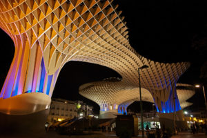 Touristenmagnet Metropol Parasol Sevilla.