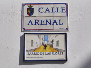 Barrio de las Flores, Conil de la Frontera.