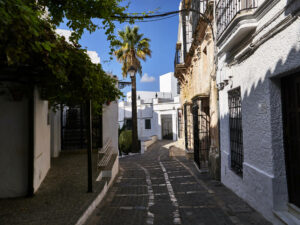 Die verwinkelten Gassen von Vejer de la Frontera.