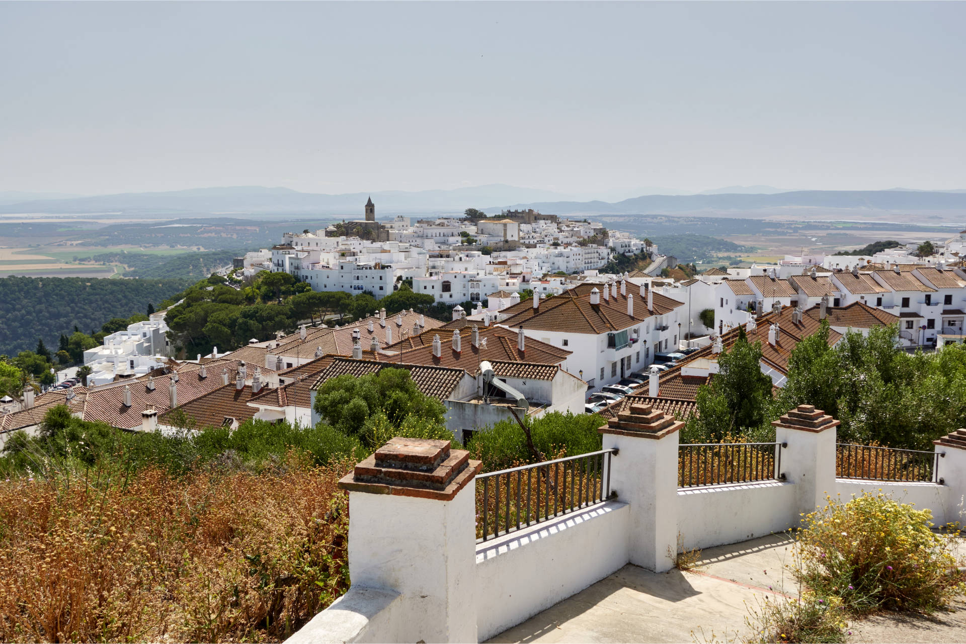 Mirador de El Santo (209 m) – der beste Ausblick auf Vejer de la Frontera.