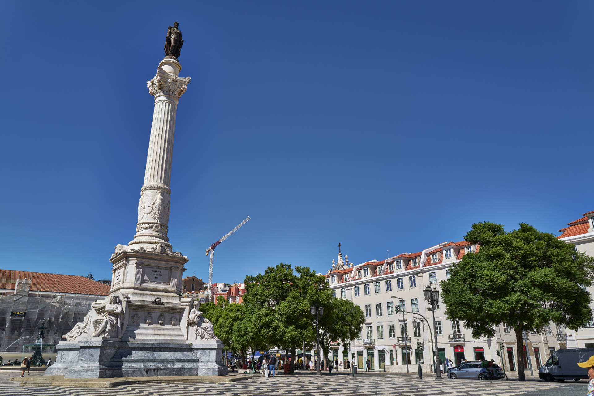 Praça Marquês de Pombal Lisboa.