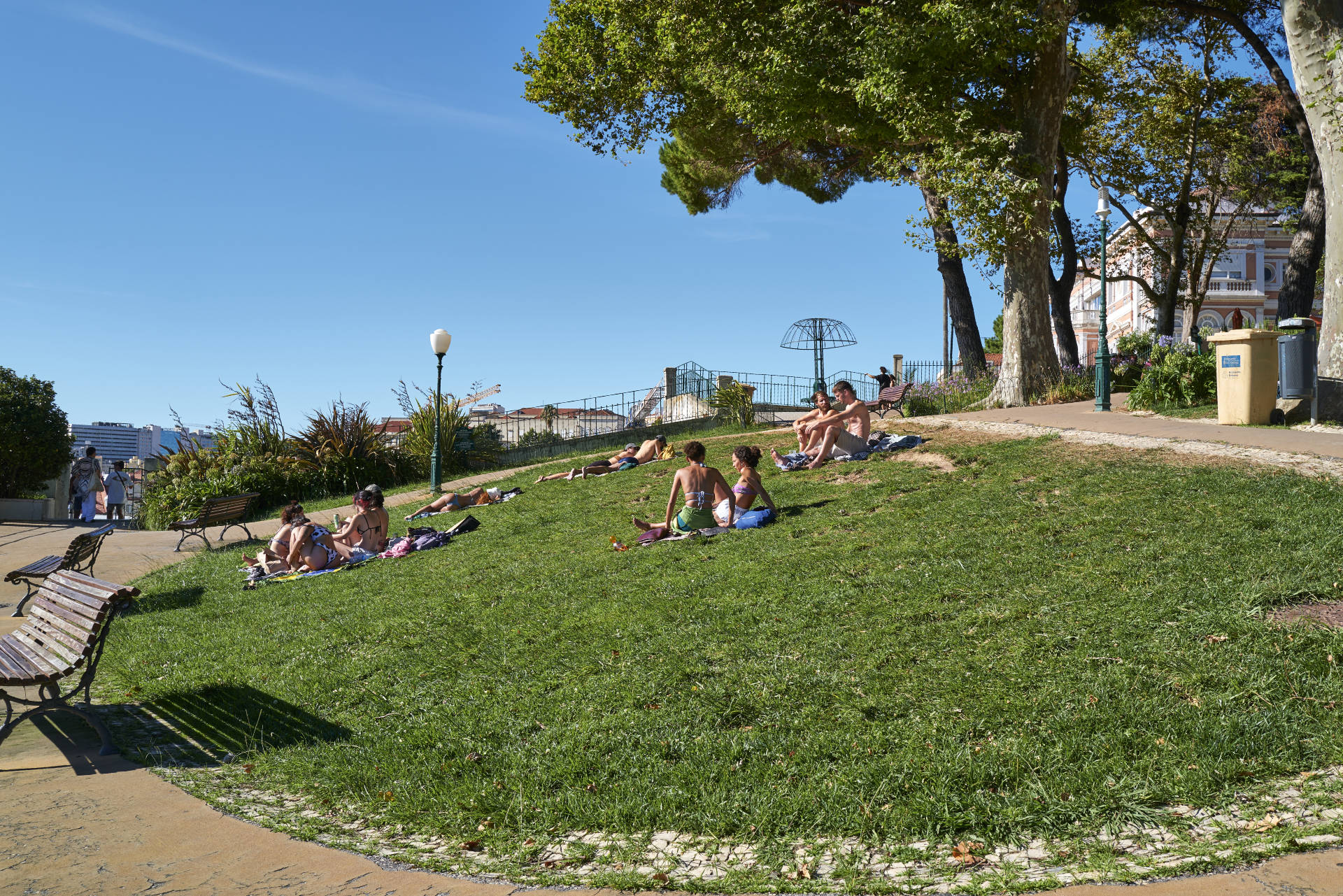 Jardim do Torel, Lissabon, Portugal.