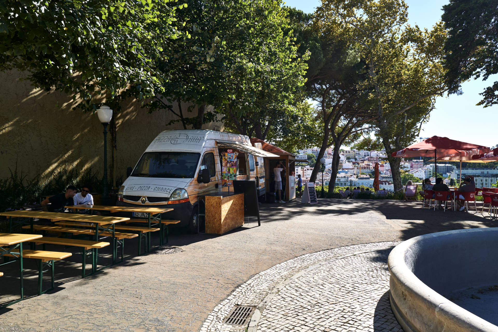 Jardim do Torel, Lissabon, Portugal.