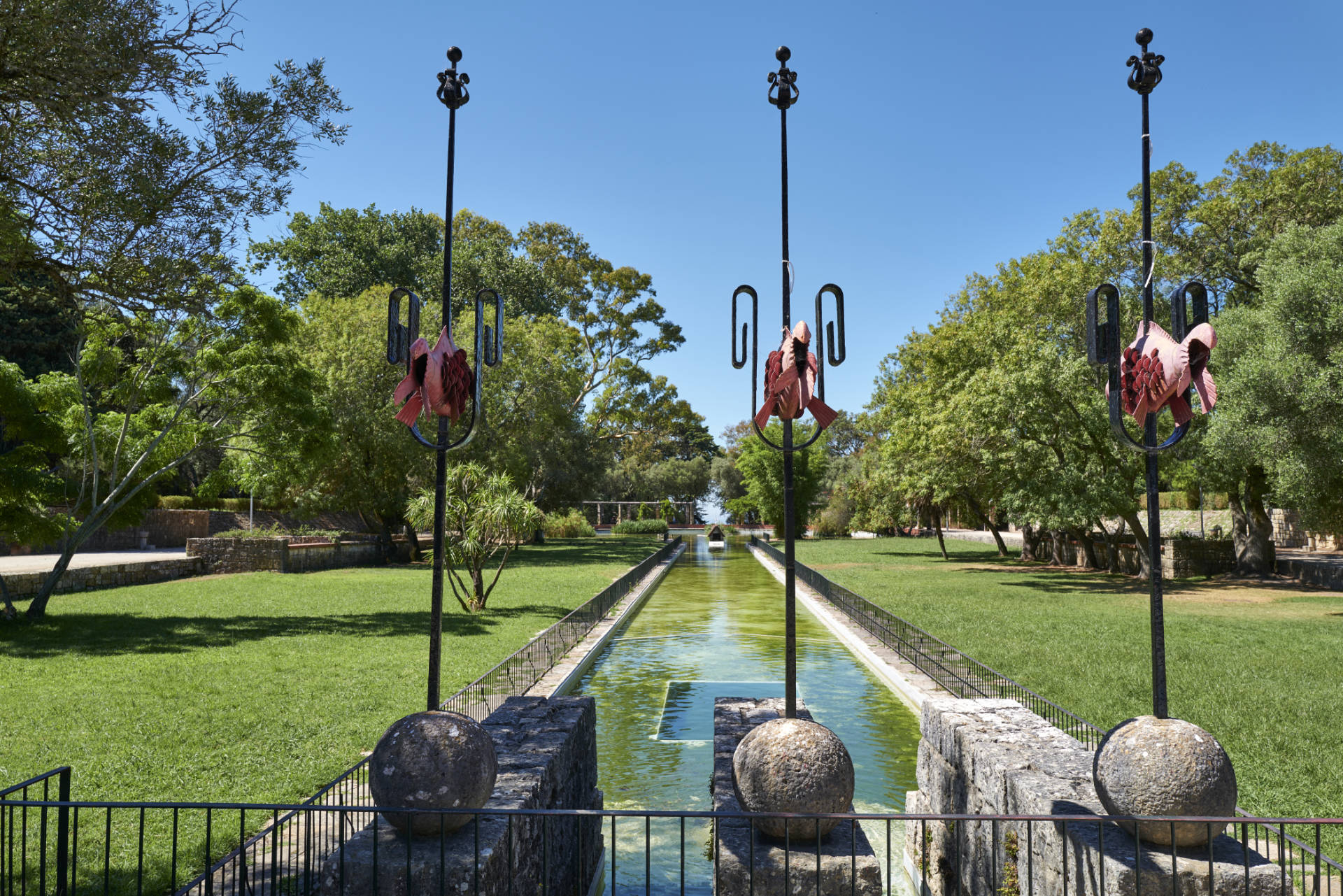 Jardim dos Montes Claros, Lissabon, Portugal.