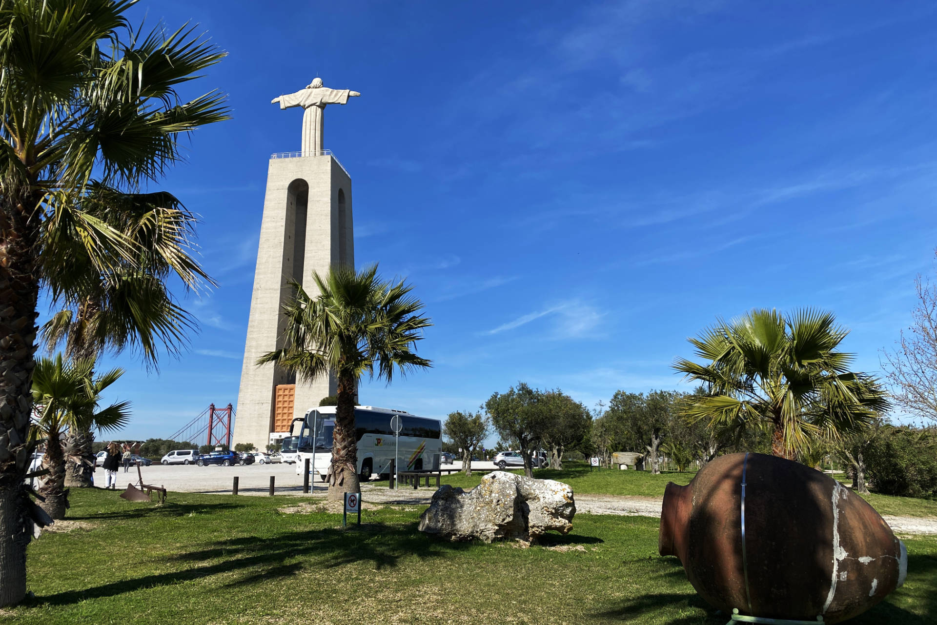 Santuário de Cristo Rei Lisboa Portugal.